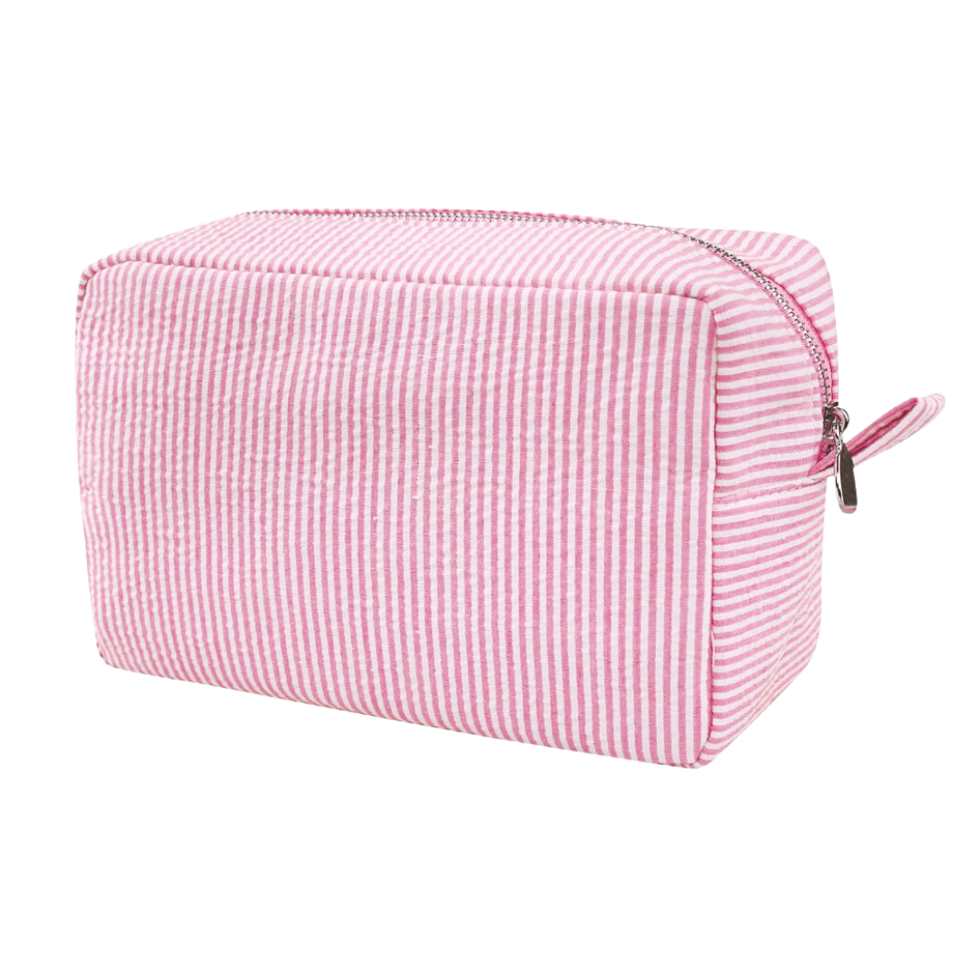 Seersucker Cosmetic Case